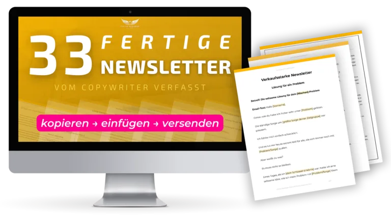 33 fertige Email-Vorlagen (geniales Newsletter-Bundle)