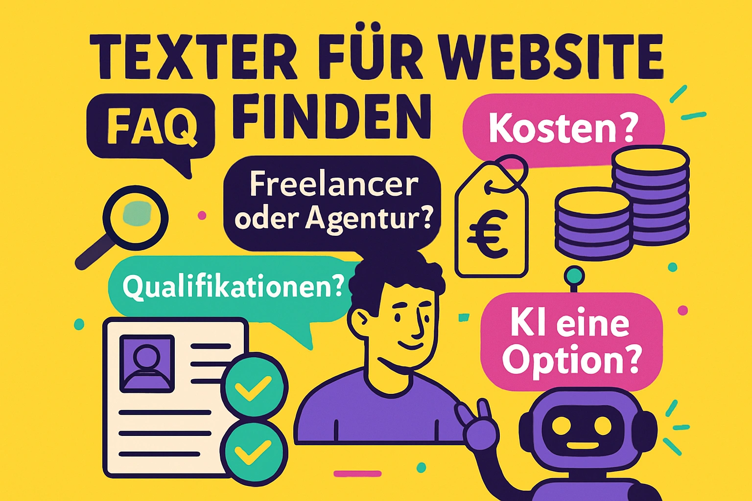 Texter für Website finden 9