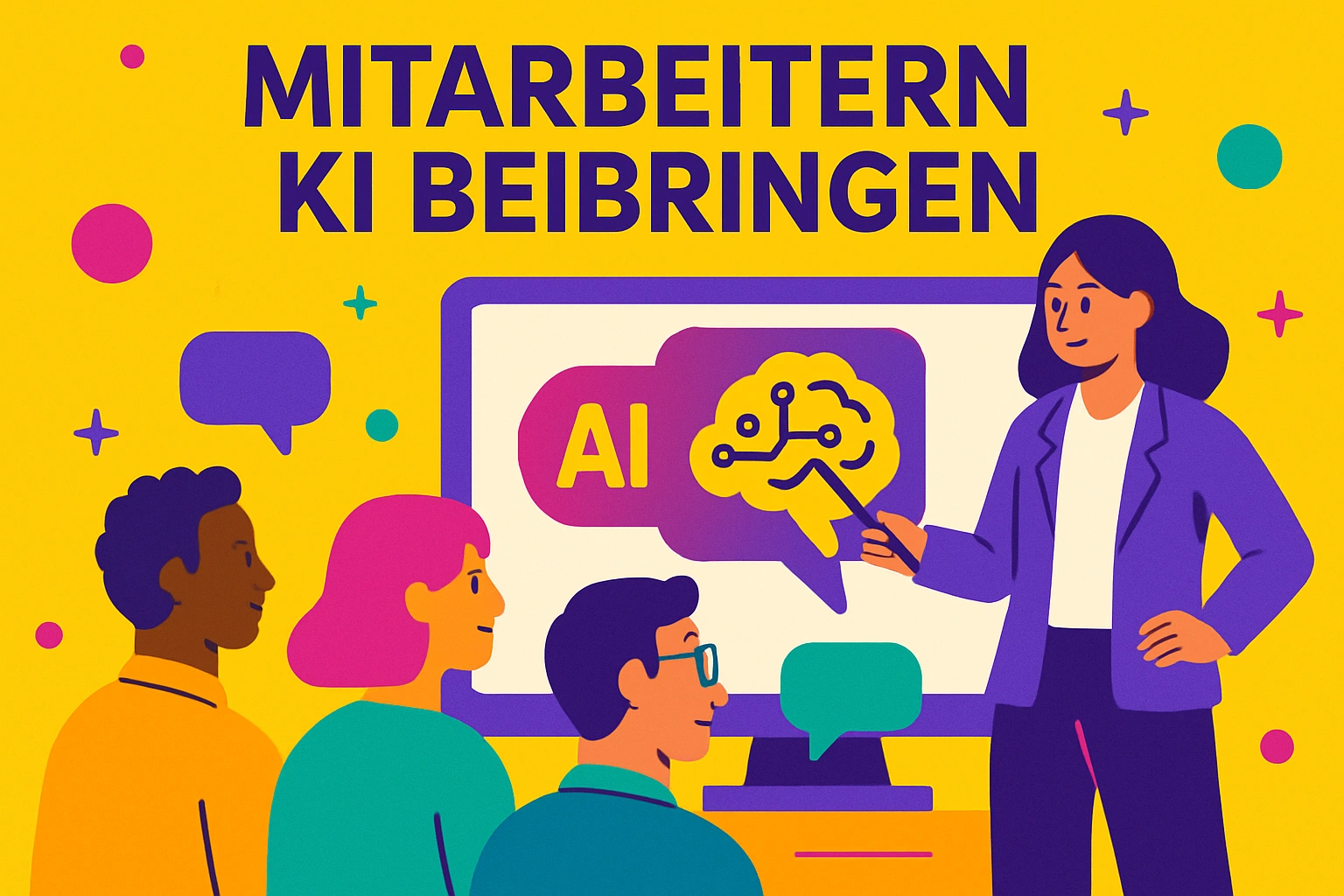 Mitarbeitern KI beibringen: Machst du diese Fehler? Mitarbeitern KI beibringen 2